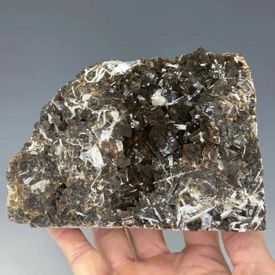 Fluorite, Celestite, White Rock Quarry, Clay Center, Ottawa Co., Ohio, USA - Image 1 of 4