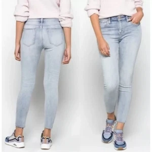 PISTOLA Arielle Skinny Jeans mit Scherenschnitt am Saum Größe 33 - Bild 1 von 9