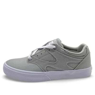 DC Kalis Vulc Shoe Skate Pro Grey/White Sneakers Women’s Size 8.5 ADJS300252 - Image 1 of 4