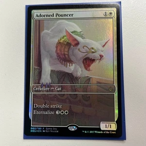 Magic The Gathering: Adorned Pouncer (Foil) - Game Day Promo 002/199 - Imagen 1 de 1