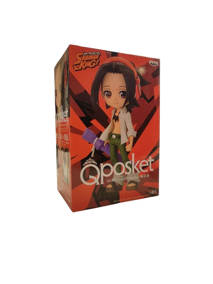 BANPRESTO SHAMAN KING Q POSKET YOH ASAKURA VERSION A- IN BO 1/2" TALL
