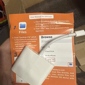 USB C to SD Card Reader, 3-in-1 Hub Converter, Micro SD TF Memory Type-C Adapter - Picture 1 of 2