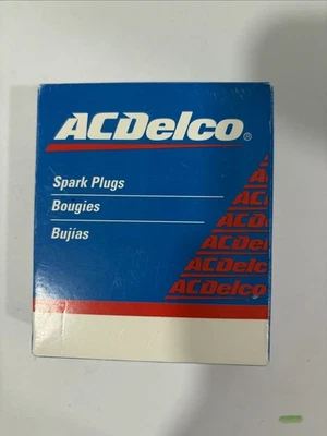 AC Delco Spark Plugs CR43TS SET OF 4 Fast Ship - Image 1 of 4