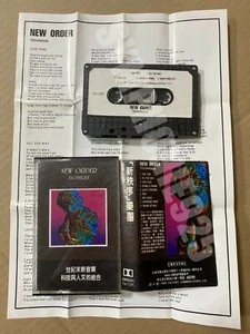 1989 New Order Technique Taiwan Ltd 9 Tracks Cassette Tape W/Promo Insert Rare - Picture 1 of 8