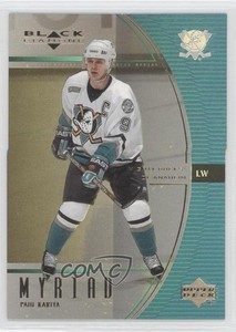 1999-00 Upper Deck Black Diamond Myriad Paul Kariya #M10 HOF