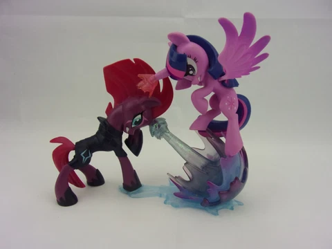 My Little Pony Tempest Shadow & Twilight Sparkle Figure Hasbro 2017 Missing Part Cover