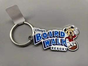 DISNEY Parks KEYCHAIN - BOARDWALK RESORT - NEW WITH TAGS - Picture 1 of 4