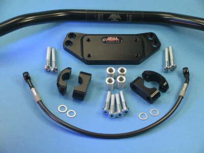 ABM Superbike Lenker-Kit Kawasaki ZZR 1100 (ZXT10C) | 89-92 | schwarz - Bild 1 von 4