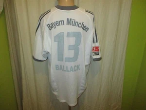 FC Bayern München Adidas Auswärts Trikot 2002-2004 + Nr.13 Ballack Gr.XL TOP - Bild 1 von 8