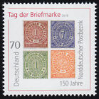 3412 Tag der Briefmarke - 150 Jahre Norddeutscher Postbezirk, **