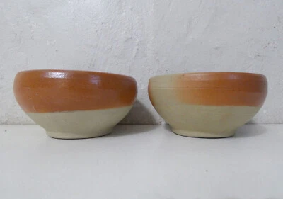 2 bols en grès Vintage - Immagine 1 di 4