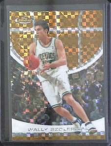 2005-06 Topps Finest Gold Xfractor #4 Wally Szczerbiak No 20 of 29