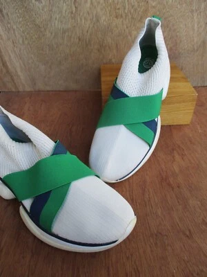 Tory Burch Sport authentic beige blue green slip on sneakers trainers 9M - Image 1 of 4