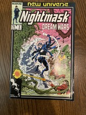 Nightmask Comic-Vol. 1 No. 3-January 1986-Dream Wars