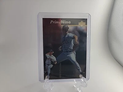 1998 Upper Deck - Prime Nine #PN56 Greg Maddux Atlanta Braves  - Image 1 of 4