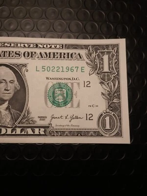 🎉2021 L SAN FRANCISCO BEP L/E BLOCK BIRTHDAY NOTE MAY 22 1967 (L50221967E)🥳 - Image 1 of 4