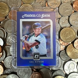 ✨⚾✨ CAL RIPKEN 2016 DONRUSS OPTIC #'d /149 MASTERS OF THE GAME BLUE ORIOLES