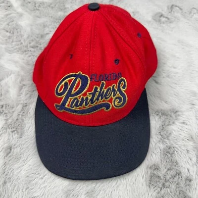 Sombrero De Colección Florida Panthers Rojo Nuez moscada Mills Marca Snap Back NHL Hockey Foto 1 de 4