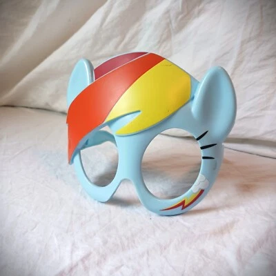 My Little Pony Rainbow Dash Glasses Mask Halloween Costume Blue Orange Yellow - Image 1 of 4