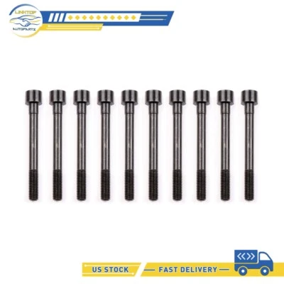 For 2000-2006 For Nissan Sentra 1.8L l4 DOHC 16V Eng. Code QG18DE Head Bolts - Image 1 of 4