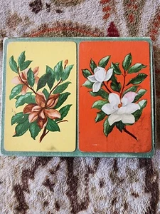 Park Avenue Gilt Edge Playing Cards Plastic Coated Vintage - Picture 1 of 4