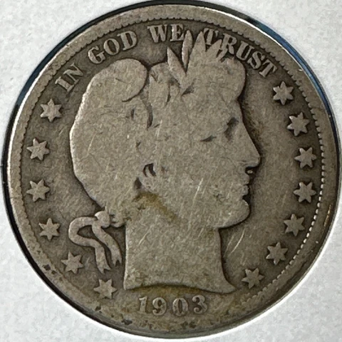 1903-O 50C Barber Half Dollar (75092) Cover