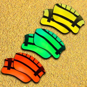 3Sets Lenses Replacement for-Oakley Flak Jacket XLJ Polarized-Red&Green&Golden - Picture 1 of 8
