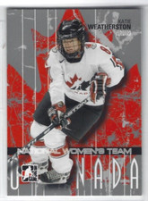 2007-08 In the Game O Canada #35 Katie Weatherston