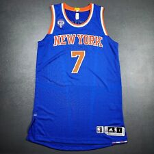 100% Authentic Carmelo Anthony 2015 Knicks Game Issued Jersey Size L +2 Mens