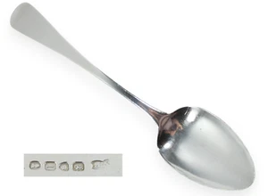 Antique Georgian 1826 Sterling Silver Tablespoon Spoon Old English W Bateman I - Picture 1 of 9
