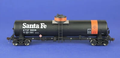 American Limited Models 1817 HO Scale ATSF GATC Tank Car Orange Band Car #98018 - Image 1 of 3
