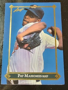 1992 Leaf Gold Leaf Rookies Baseball #BC-17 Pat Mahomes *BUY 2 GET 1 FREE* 