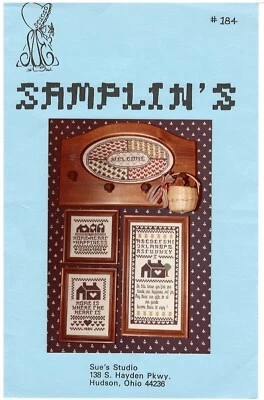 Sue's Studio #184 Samplin's Stitchery pattern - Image 1 of 2