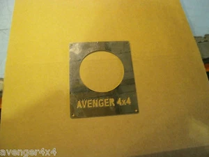 LAND ROVER DEFENDER 90 TD5 PUMA TDCI MODELS STAINLESS STEEL FUEL TRIM SURROUND - Picture 1 of 2