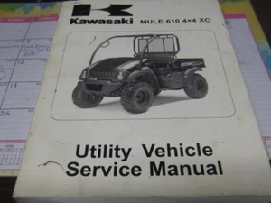 Kawasaki KAF400D Mule XC 4x4 service manual, 2010 - Picture 1 of 3