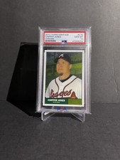 (PSA 10) 2010 Topps Heritage Chrome Chipper Jones Card #C36 (#/1961)