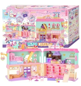 Figura oficial de juguete coreano Catch Teenieping temporada 4 Village Dessert Shop 2023 - Imagen 1 de 11