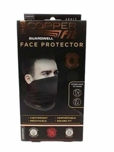 Erwachsene Unisex Copper Fit Guardwell Gesichtsschutz Anthrazit - Bild 1 von 12