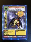 Wizardmon ST-44 Digimon Trading card CCG. Light play