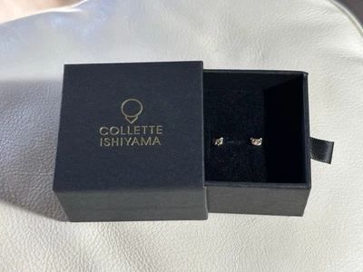 Catbird x Collette Ishiyama’s Itty Bitty Ponyo Earring Studs With Black Diamonds - Image 1 of 4