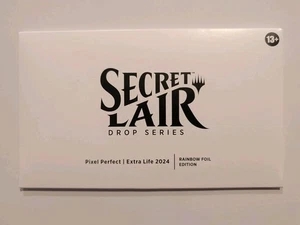 MTG Secret Lair New Pixel Perfect: Extra Life 2024 - Rainbow Foil Edition - Picture 1 of 2