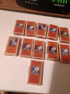 11 cajas de hojas de afeitar selladas vintage de The Seagull Blade Company - Imagen 1 de 4