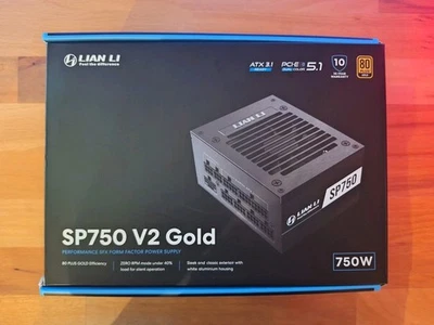 LIAN LI SP750 V2 GOLD SFX Netzteil Voll Modular  - Bild 1 von 4