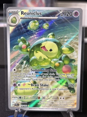 Reuniclus 171/162 Illustration Rare Sv05: Temporal Forces Pokemon TCG NM - Image 1 of 2