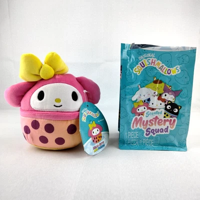 Squishmallows Sanrio Hello Kitty & Friends Boba Scented Plush - My Melody - Image 1 of 4
