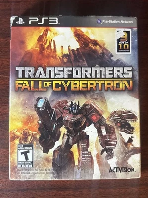 Activision Transformers Fall of Cybertron PS3 Complete with Slip Cover - Image 1 of 4