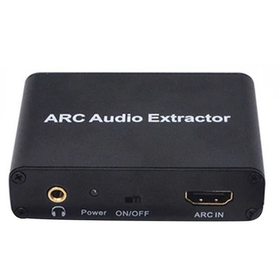 Extractor de audio HDMI ARC digital DAC a RCA coaxial SPDIF 3,5 mm adaptador convertidor Foto 1 de 4