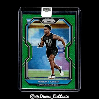 2020 Panini Prizm #367 Jeremy Chinn Prizm Green - Image 1 of 2