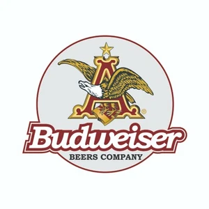 Calcomanía de cerveza Budweiser pegatina para parachoques - Imagen 1 de 2