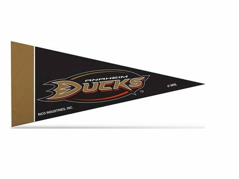 Anaheim Ducks NHL Felt Mini Pennant 4" x 9" Banner Flag Souvenir NEW Cover